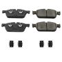 PowerStop 17-1636A PowerStop - Z17 Low-Dust Ceramic Brake Pads with Hardware