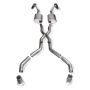 Stainless Works CA676925CSAR Chevy Camaro 1967-69 Exhaust 2.5in X-Pipe