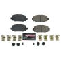 PowerStop Z23-2081 PowerStop - Z23 Daily Driver Carbon-Fiber Ceramic Brake Pads with Hardware Kit