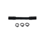 DeatschWerks 9-CT-4-516 Convoluted Tubing 100mm Length x 8mm ID Side 1 x 8mm ID Side 2 - Black
