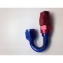 Fragola -16AN x 180 Degree Pro-Flow Hose End