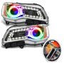 Oracle Lighting 7728-330 SMD Pre-Assembled Headlights, Non-HID, Chrome Bezel, ColorSHIFT