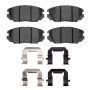 Dynamic Friction 1551-1125-02 Brake Pad Kt