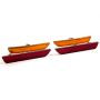 Diode Dynamics DD5059 Mustang 2010 LED Sidemarkers - Amber/ - Red Set