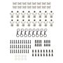 Shaft Rocker Arm Kit BBC 1.7/1.7 Ratio