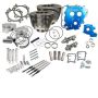 S&S Cycle 330-0668 07-17 BT 110in Power Package - Wrinkle Black