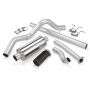 Banks Power 46299-B 94-97 Ford 7.3L CCLB Monster Exhaust System - SS Single Exhaust w/ Black Tip