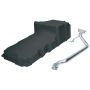 ALLSTAR PERFORMANCE ALL26241 LS Oil Pan Cast Alum Black