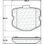 StopTech Street Select Brake Pads - Front