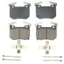 PowerStop 17-2144 PowerStop - Z17 Low-Dust Ceramic Brake Pads with Hardware