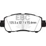 EBC Brakes DP62346 6000 Series Greenstuff Truck/SUV Brakes Disc Pads