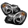 SPYDER 5011251 Projector Headlights - LED Halo - Black