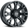 ULTRA 123Bk Scorpion Wheel 17X9 8X6.50 125.2 +12