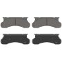 Wagner Brake MX450 ThermoQuiet Semi-Metallic Disc Brake Pad Set