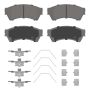 Wagner Brake QC1164 ThermoQuiet Ceramic Disc Brake Pad Set