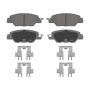 Wagner Brake QC1846 ThermoQuiet Ceramic Disc Brake Pad Set