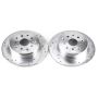 PowerStop JBR739XPR PowerStop Evolution Performance Drilled, Slotted & Plated Brake Rotor Pair