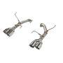 Remark 2022+ Subaru WRX (VB) 3.5in Axleback Exhaust w/ Stainless Double Wall Tip