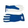 OMP RACING, INC. OMPIB0-0702-A01-041-M Rally Gloves Blue Size Medium