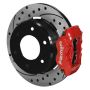 Wilwood 140-16712-DR 63-87 C10/C15 Dynalite FDLI Red Calipers 12.19 x .81in D/S Rotors 6-Lug Rear Disc Brake Kit