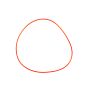 DIVERSIFIED MACHINE DMIRRC-1375A Vault-Lock Seal for Rear Cover