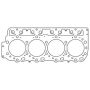 Cometic Gasket C5883-066 Cometic GM LB7/LLY/LBZ/LMM/LGH/LML Duramax .066in MLS Cylinder Head Gasket - 4.100in Bore - LHS