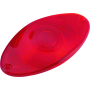 Bikers Choice 490175 Cat Eye Taillight Replacement Lens Red