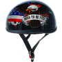 Skid Lid 649532 s Freedom Eagle Original Helmet - Medium