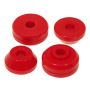 Prothane 95-99 Mitsubishi Eclipse Rear Shock Bushings - Red