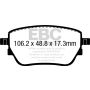 EBC Brakes UD1904 Ultimax OEM Replacement Brake Pads