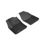 3D MAXpider 2018-2019 Toyota C-HR Kagu 1st Row Floormat - Black
