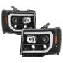 SPYDER 5087522 LED Low Beam Headlights - Black