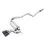AWE Tuning 3020-33040 Ford Focus ST Touring Edition Cat-back Exhaust - Resonated - Diamond Black Tips