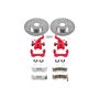 PowerStop KC772-26 Z26 Street Performance Ceramic Brake Pad, Drilled Slotted Rotor, and Caliper Kit