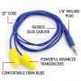 Rugged Radios ALPHA-BUDS-S AlphaBud Foam Earbud Speakers - Mono and Stereo