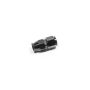 Radium Engineering 14-0634 8AN HOSE END, STRAIGHT, PTFE, BLACK
