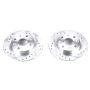 PowerStop JBR544XPR PowerStop Evolution Performance Drilled, Slotted & Plated Brake Rotor Pair