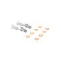 Goodridge 15010 11-15 Jeep Grand Cherokee (Incl SRT 8) / 11-15 Dodge Durango SS Brake Line Kit