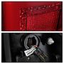 SPYDER 5085757 LED Tail Lights - Red Clear