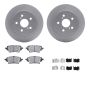 Dynamic Friction 4512-76197 Rotor Kit