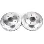 PowerStop AR8747XPR PowerStop Evolution Performance Drilled, Slotted & Plated Brake Rotor Pair
