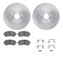 Dynamic Friction 6512-13186 Rotor Kit