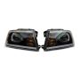 Raxiom T566364 04-08 Ford F-150 Axial Series Projector Headlights w/ SEQL LED Bar- Blk Housing (Clear Lens)