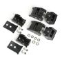 Hood Catches Textured Bl ack 07-18 Jeep Wrangler