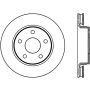 StopTech Sport Slot 07-17 Jeep Wrangler Slotted Left Front CRYO Rotor