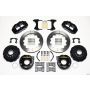 Wilwood 140-9219 Narrow Superlite 4R Rear P-Brk Kit 12.88in Big Ford New Style 2.50in Offset