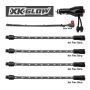 XKGLOW XK041004-W XK Glow Single Color  UnderglowLED Accent Light Car/Truck Kit White - 4x8In