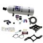 Nitrous Express 63940-15 SINGLE ENTRY CROSSBAR RNC .178 250-650HP (4150 FLANGE) W/15LB BOTTLE
