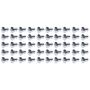 Ti22 PERFORMANCE TIP8100-50 Oval Head Dzus Buttons .500 Long 50 Pack