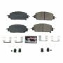 PowerStop Z23-2036 PowerStop - Z23 Daily Driver Carbon-Fiber Ceramic Brake Pads with Hardware Kit